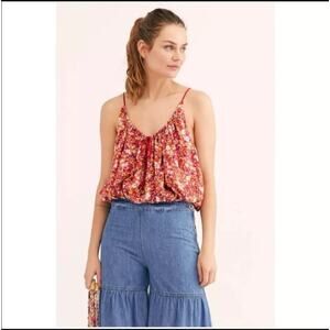 Free People floral Top